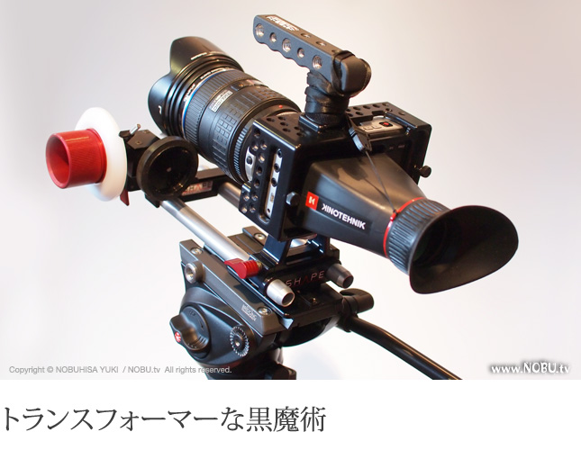 Blackmagic Pocket Cinema Camera リグ